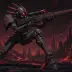 Sharon the Android Sniper, a 4-star Fire monster in Omigacha