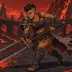 Rubia the Arena Amazon, a 4-star Fire monster in Omigacha