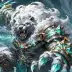Huff the Bear Champion, a 4-star Wind monster in Omigacha