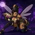 Vespina the Bee Queen Alchemist, a 4-star Dark monster in Omigacha