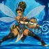 Nectaria the Bee Queen Alchemist, a 4-star Water monster in Omigacha