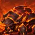 Cinder the Beetle Tank, a 3-star Fire monster in Omigacha