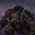 Bristle the Boar Berserker, a 3-star Dark monster in Omigacha