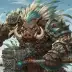 Snort the Boar Berserker, a 3-star Wind monster in Omigacha