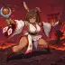 Homura the Bunny Shrine Maiden, a 4-star Fire monster in Omigacha