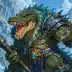 Swampy the Crocodile Brute, a 4-star Water monster in Omigacha