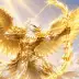 Halo the Eagle Archer, a 4-star Light monster in Omigacha