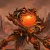 Blister the Frog Spearman, a 1-star Fire monster in Omigacha