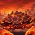 Steamy the Giant Crab, a 2-star Fire monster in Omigacha