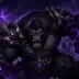 Brooder the Gorilla Crusher, a 4-star Dark monster in Omigacha