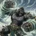 Bellow the Gorilla Crusher, a 4-star Wind monster in Omigacha
