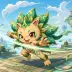 Quill the Hedgehog Sun, a 5-star Wind monster in Omigacha