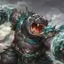 Yawn the Hippo Crusher, a 5-star Wind monster in Omigacha