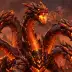Sear the Hydra, a 4-star Fire monster in Omigacha