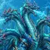 Brine the Hydra, a 4-star Water monster in Omigacha