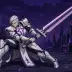 Yolanda the Laser Paladin Woman, a 4-star Dark monster in Omigacha