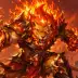 Rufus the Lion Warrior, a 3-star Fire monster in Omigacha