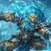 Monsoon the Lion Warrior, a 3-star Water monster in Omigacha