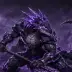 Skulk the Lizard Warrior, a 3-star Dark monster in Omigacha