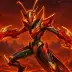 Firebrand the Mantis Duelist, a 3-star Fire monster in Omigacha