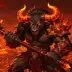 Brand the Minotaur, a 4-star Fire monster in Omigacha