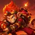 Bunsen the Monkey Inventor, a 3-star Fire monster in Omigacha