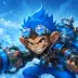 Kettle the Monkey Inventor, a 3-star Water monster in Omigacha