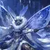 Mizzle the Moth Priest, a 4-star Water monster in Omigacha