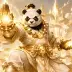 Lotus the Panda Monk, a 5-star Light monster in Omigacha