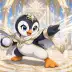 Marshmallow the Penguin Sniper, a 5-star Light monster in Omigacha