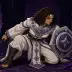 Vespera the Priestess Guardian, a 3-star Dark monster in Omigacha