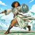 Zephyra the Priestess Guardian, a 3-star Wind monster in Omigacha