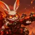Carrot the Rabbit Gunner, a 4-star Fire monster in Omigacha