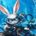 Drop the Rabbit Gunner, a 4-star Water monster in Omigacha