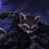 Bandit the Raccoon Rogue, a 3-star Dark monster in Omigacha