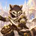 Trinket the Raccoon Rogue, a 3-star Light monster in Omigacha
