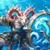 Cascade the Ram Guardian, a 4-star Water monster in Omigacha