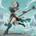 Aetheria the Sun Moon Idol, a 5-star Wind monster in Omigacha
