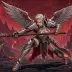 Eldra the Valkyrie Warrior, a 5-star Fire monster in Omigacha