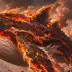 Forge the Whale Beast, a 5-star Fire monster in Omigacha
