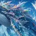 Surge the Whale Beast, a 5-star Water monster in Omigacha