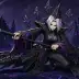 Corvina the Witch Queen, a 4-star Dark monster in Omigacha